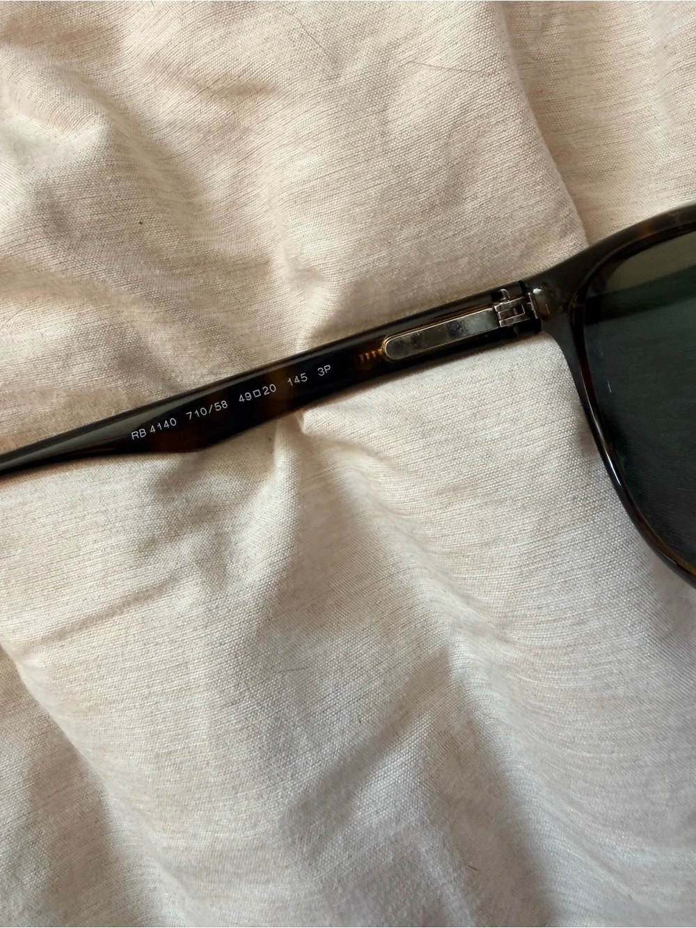 Ray-Ban Kids Tortoiseshell Frame with Dark Green Lenses